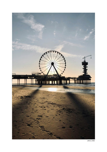 Scheveningen Klassiek fotoposter zonder lijst - Kleur
