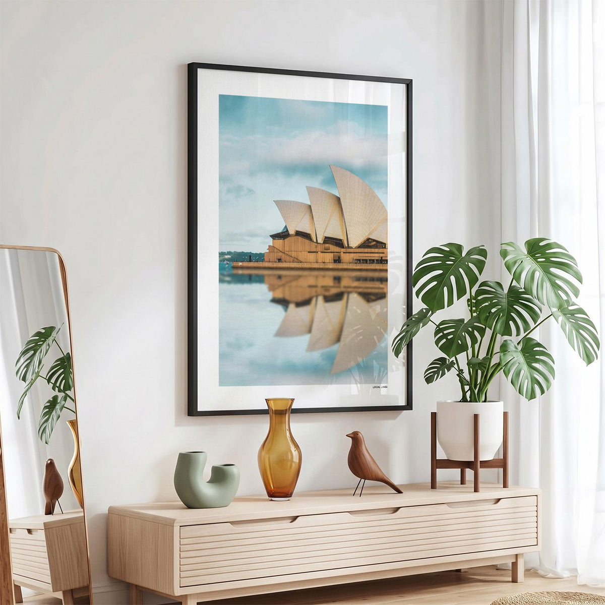 Sydney Klassiek fotoposter in zwarte lijst - Kleur