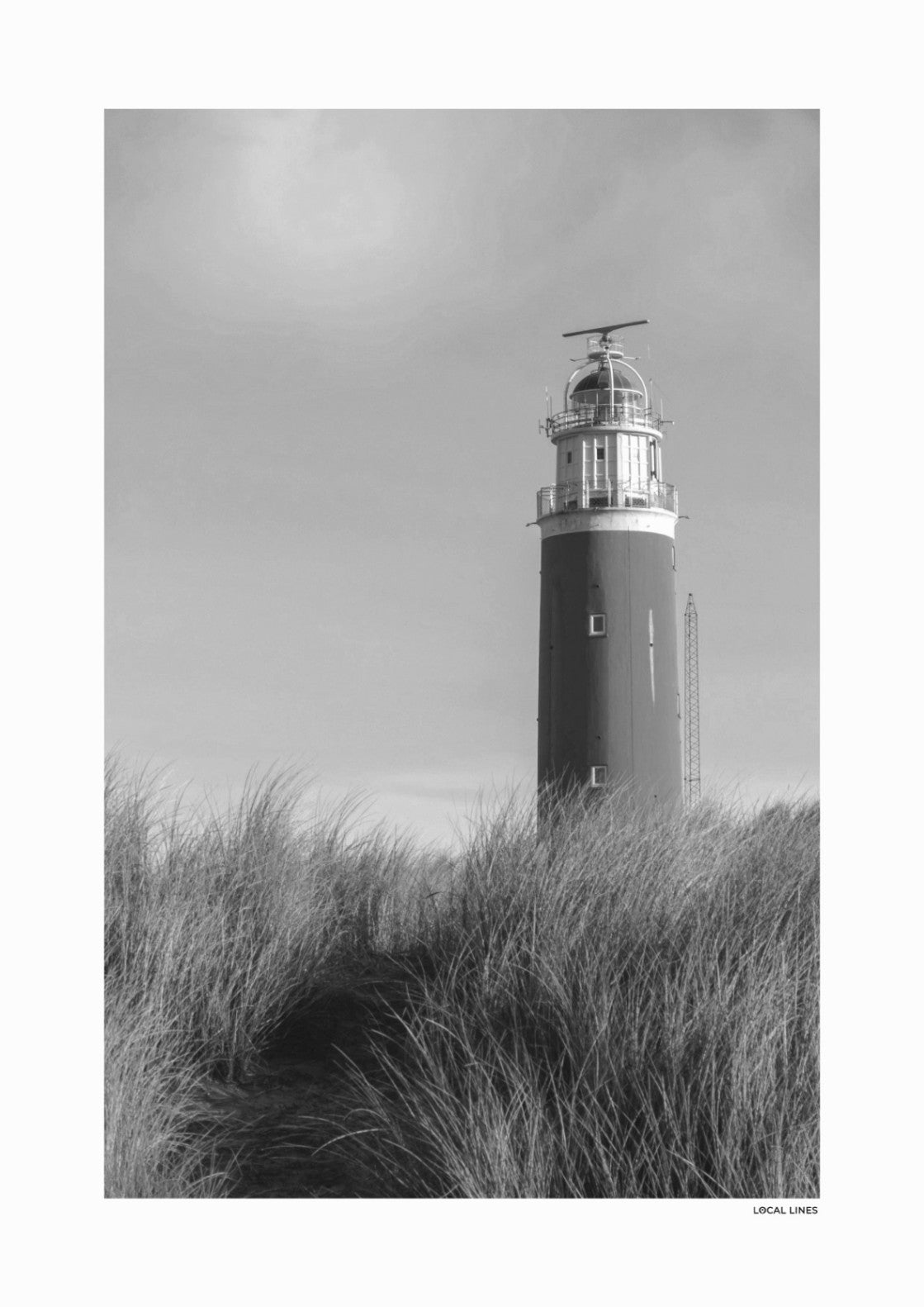 Texel Klassiek fotoposter zonder lijst - Zwart-Wit