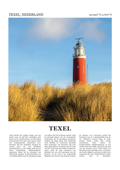 Texel Fotoposter – Kleur