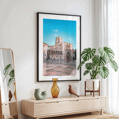 Valencia Klassiek fotoposter in zwarte lijst - Kleur