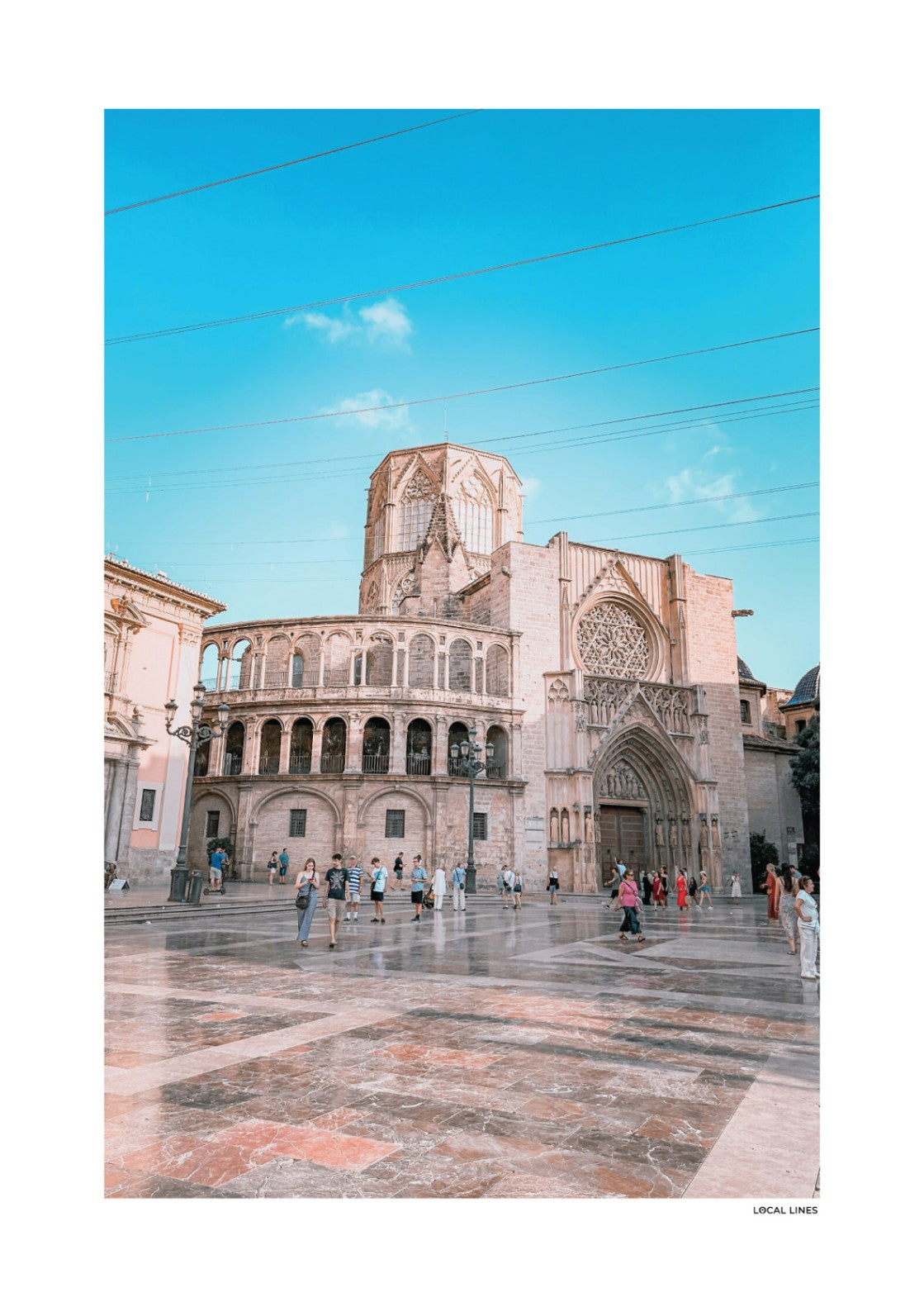 Valencia Klassiek fotoposter zonder lijst - Kleur