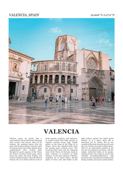 Valencia Fotoposter – Kleur