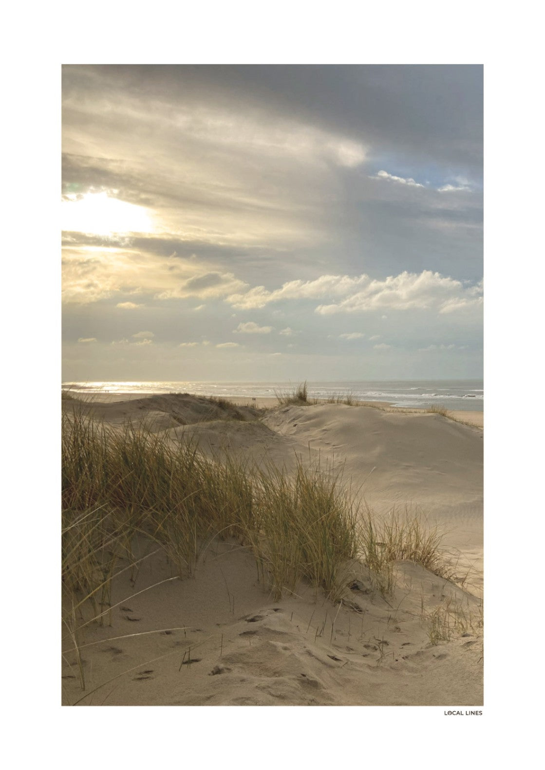 Zandvoort Klassiek fotoposter zonder lijst - Kleur