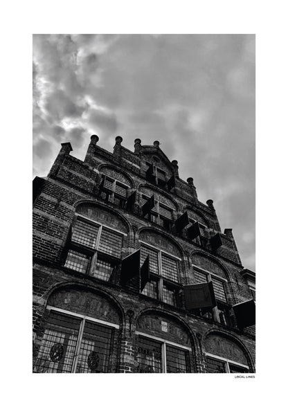 Zutphen Poster in Zwart-Wit