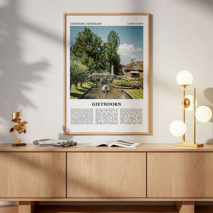 Giethoorn Fotoposter – Kleur