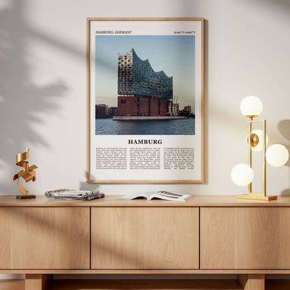 Hamburg Fotoposter – Kleur