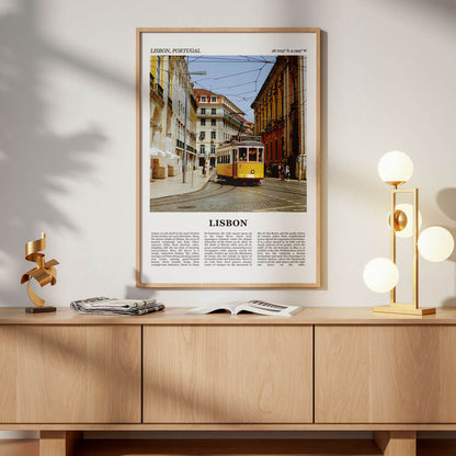 Lissabon Fotoposter – Kleur