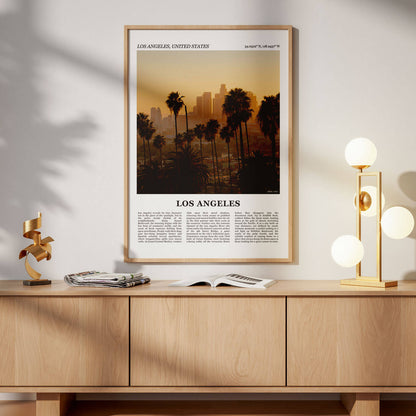 Los Angeles Fotoposter – Kleur