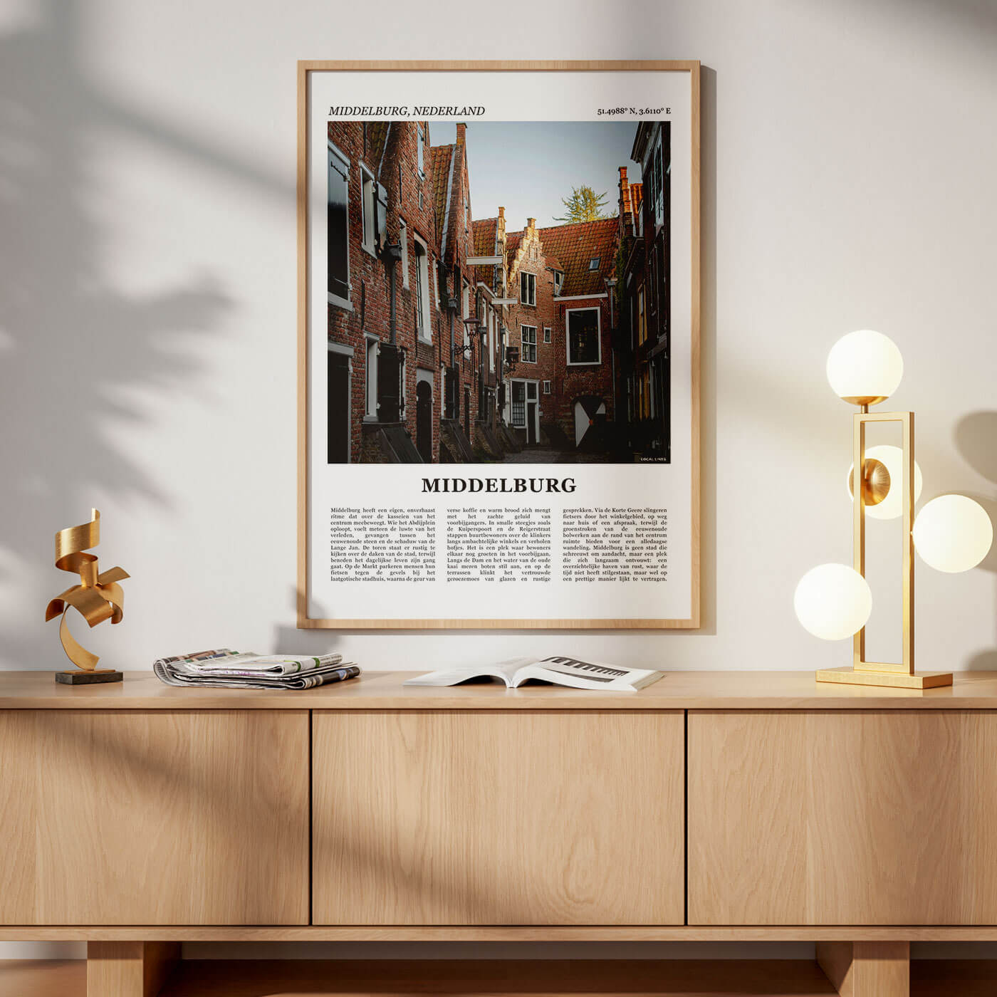 Middelburg Fotoposter – Kleur