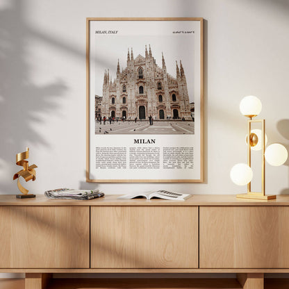 Milaan Fotoposter – Kleur