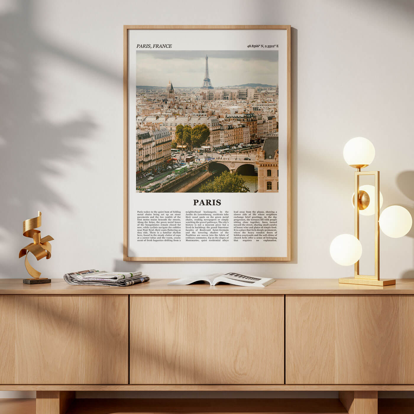 Parijs Fotoposter – Kleur