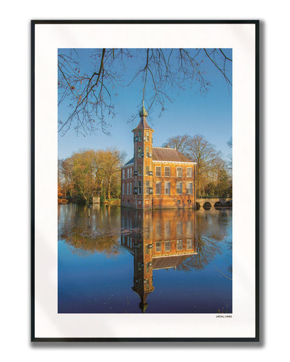 Breda Klassiek fotoposter verticaal ingelijst - Kleur