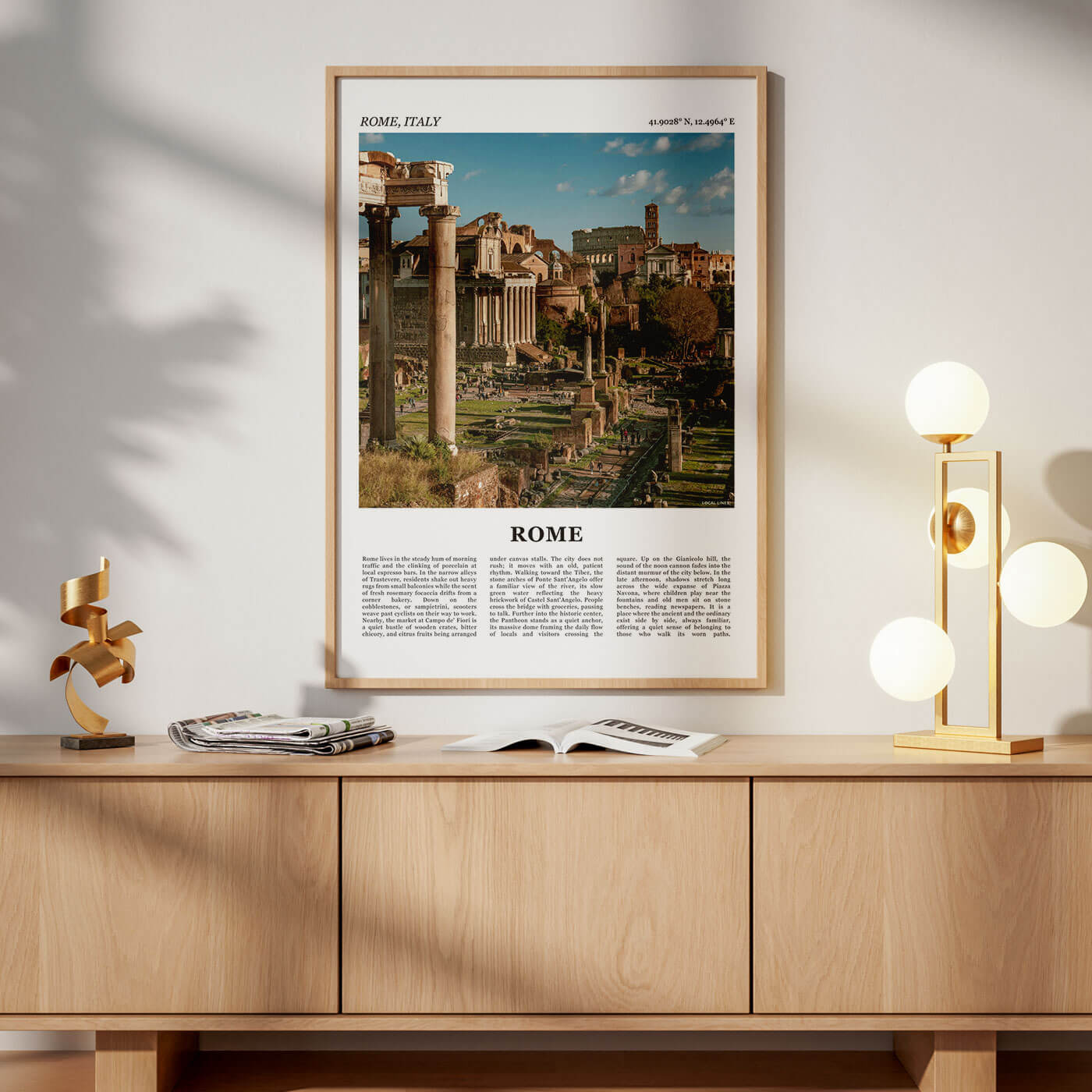 Rome Fotoposter – Kleur