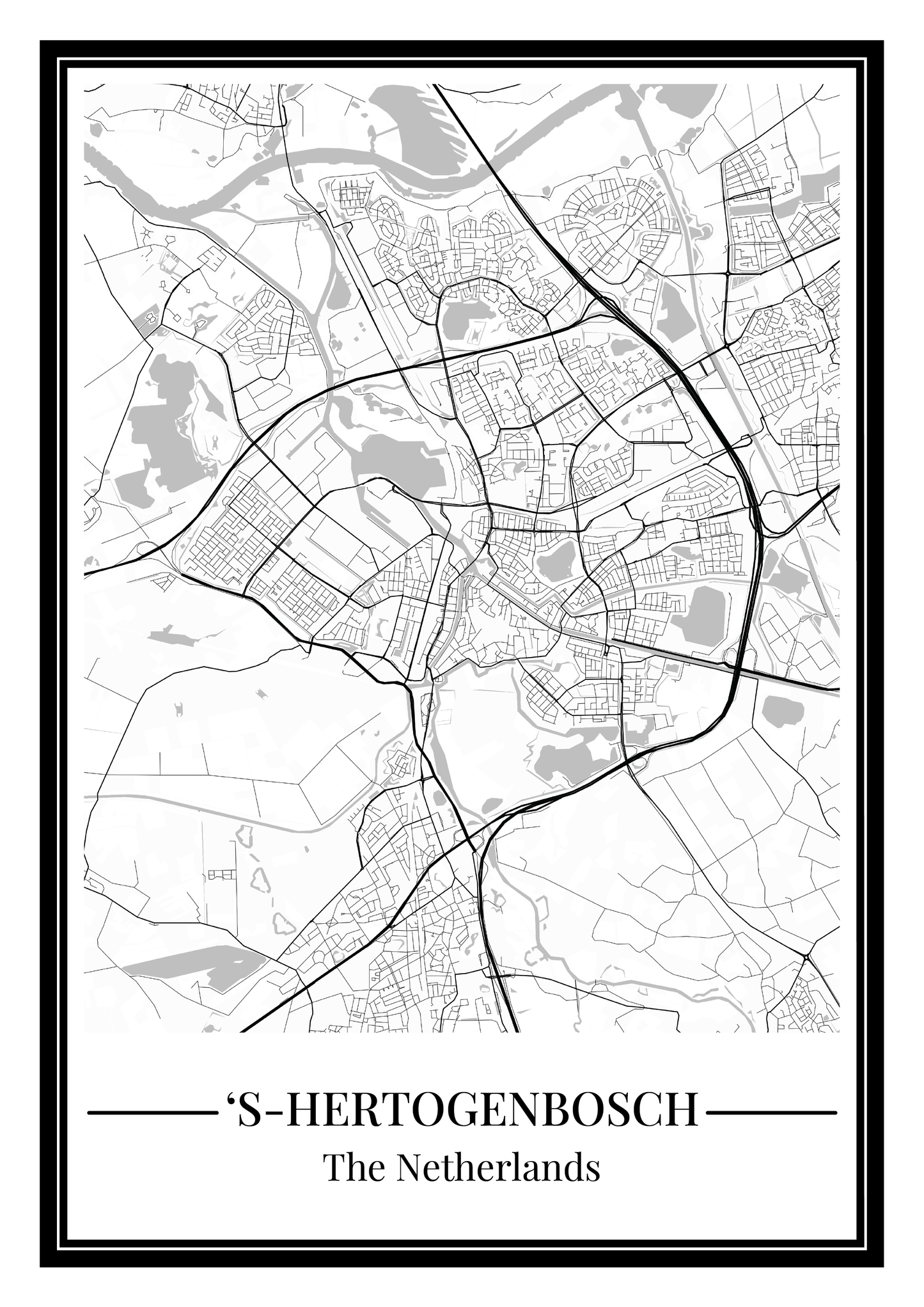 's-Hertogenbosch - Poster Classic