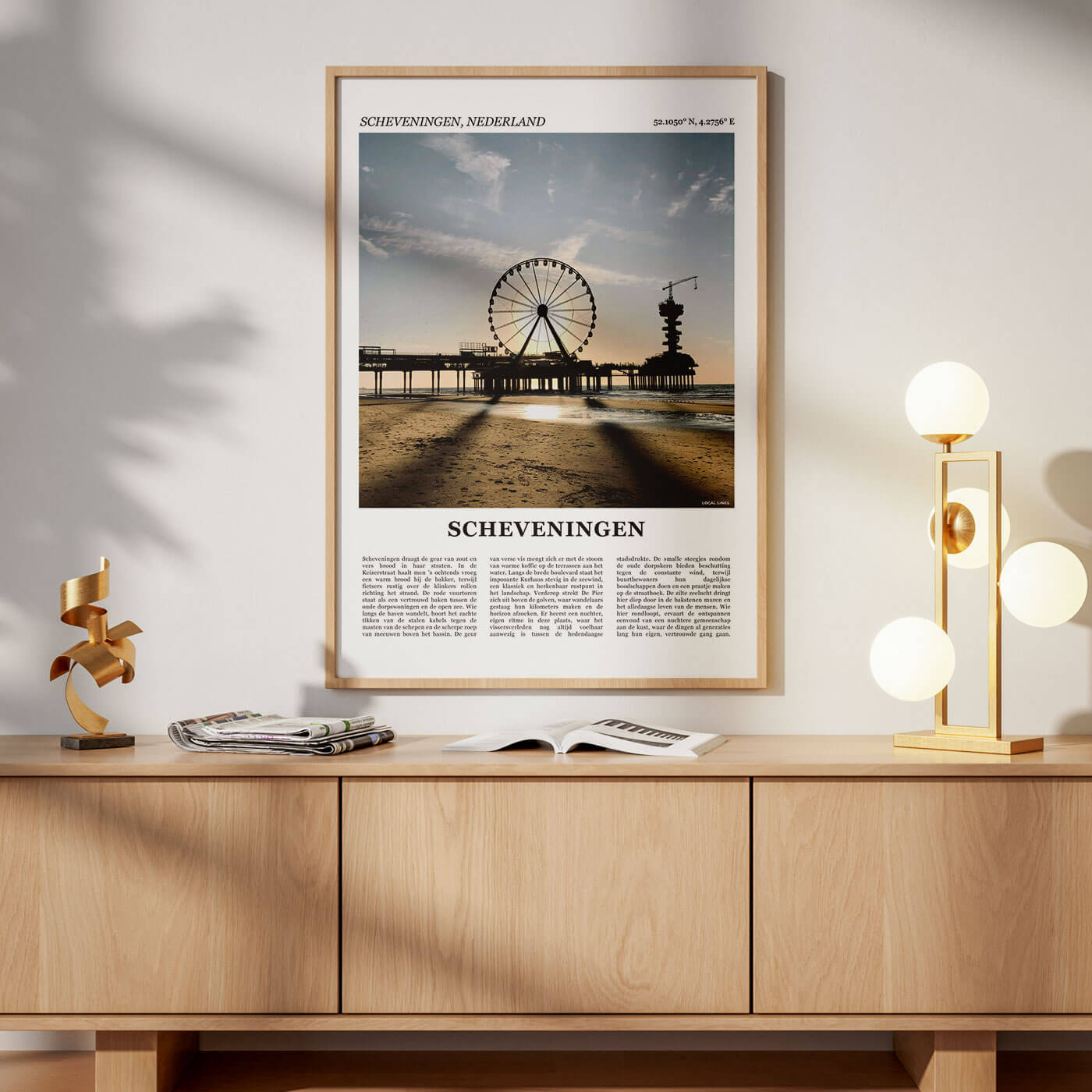 Scheveningen Fotoposter – Kleur