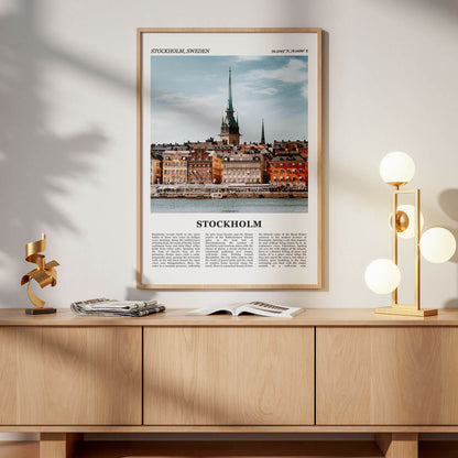 Stockholm Fotoposter – Kleur