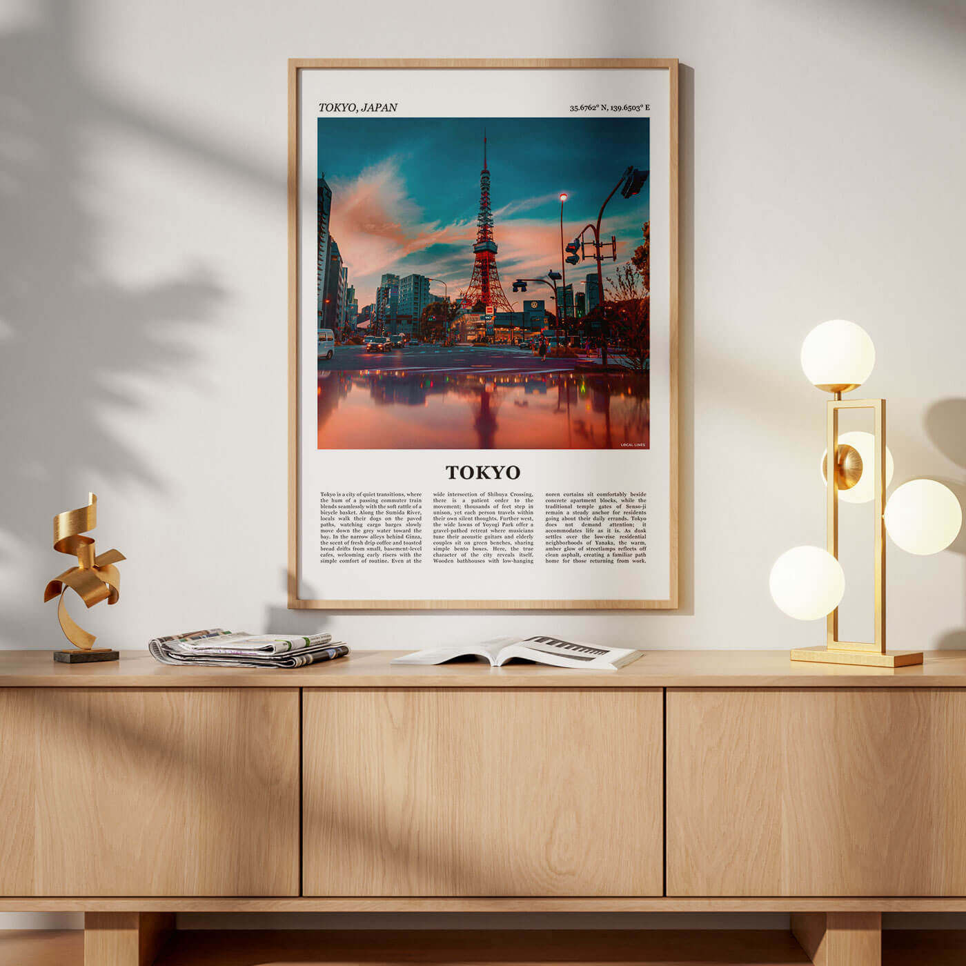 Tokio Fotoposter – Kleur