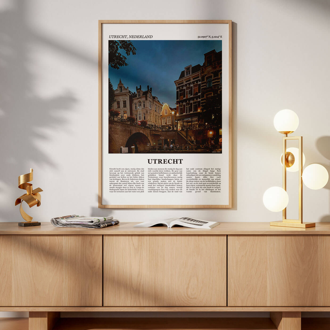 Utrecht Fotoposter – Kleur