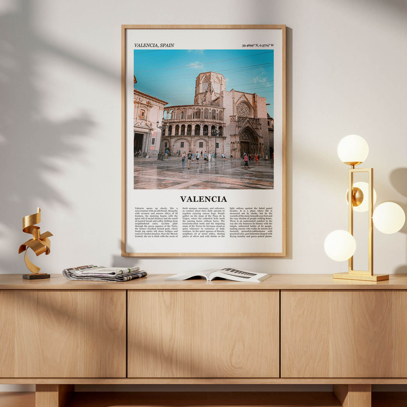 Valencia Fotoposter – Kleur